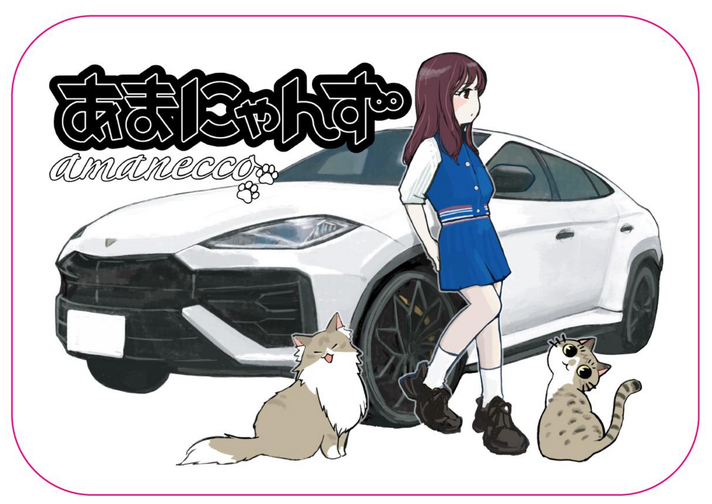 【メンバー限定】午後の部イラストステッカー