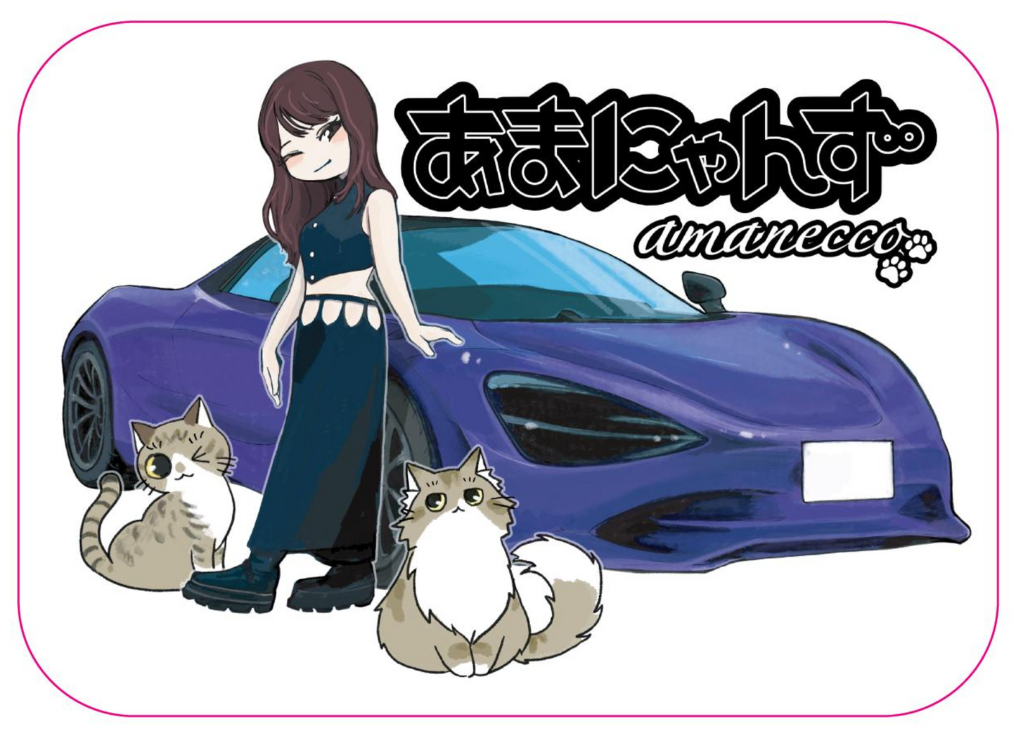 【メンバー限定】午前の部イラストステッカー
