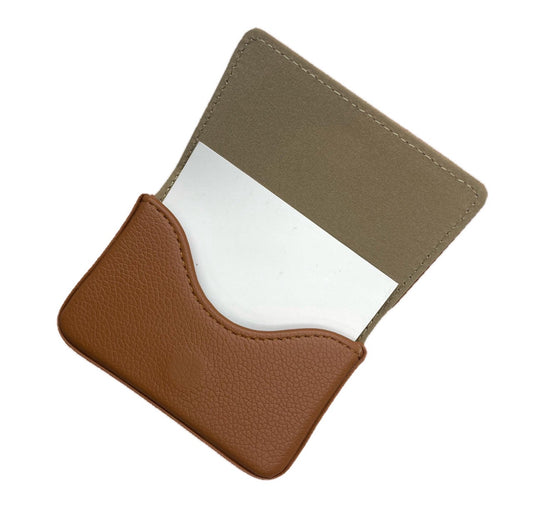 名刺入れA キャメル