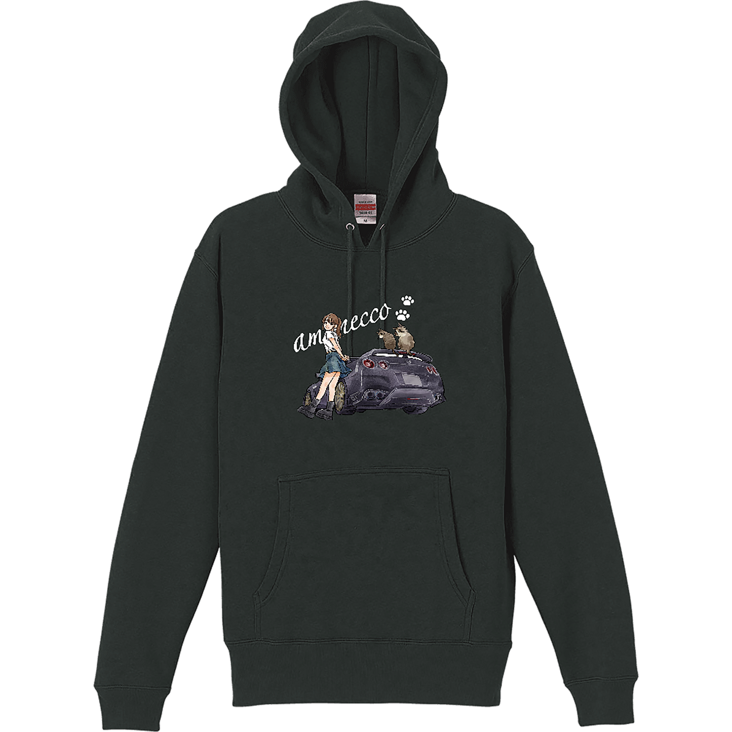 グラフィックパーカーA