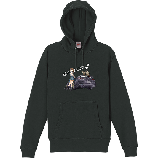 グラフィックパーカーA