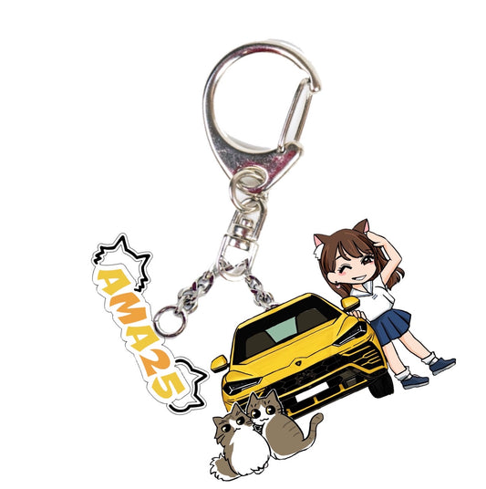 ［限定販売］40万人記念 ２in１アクリルキーホルダー