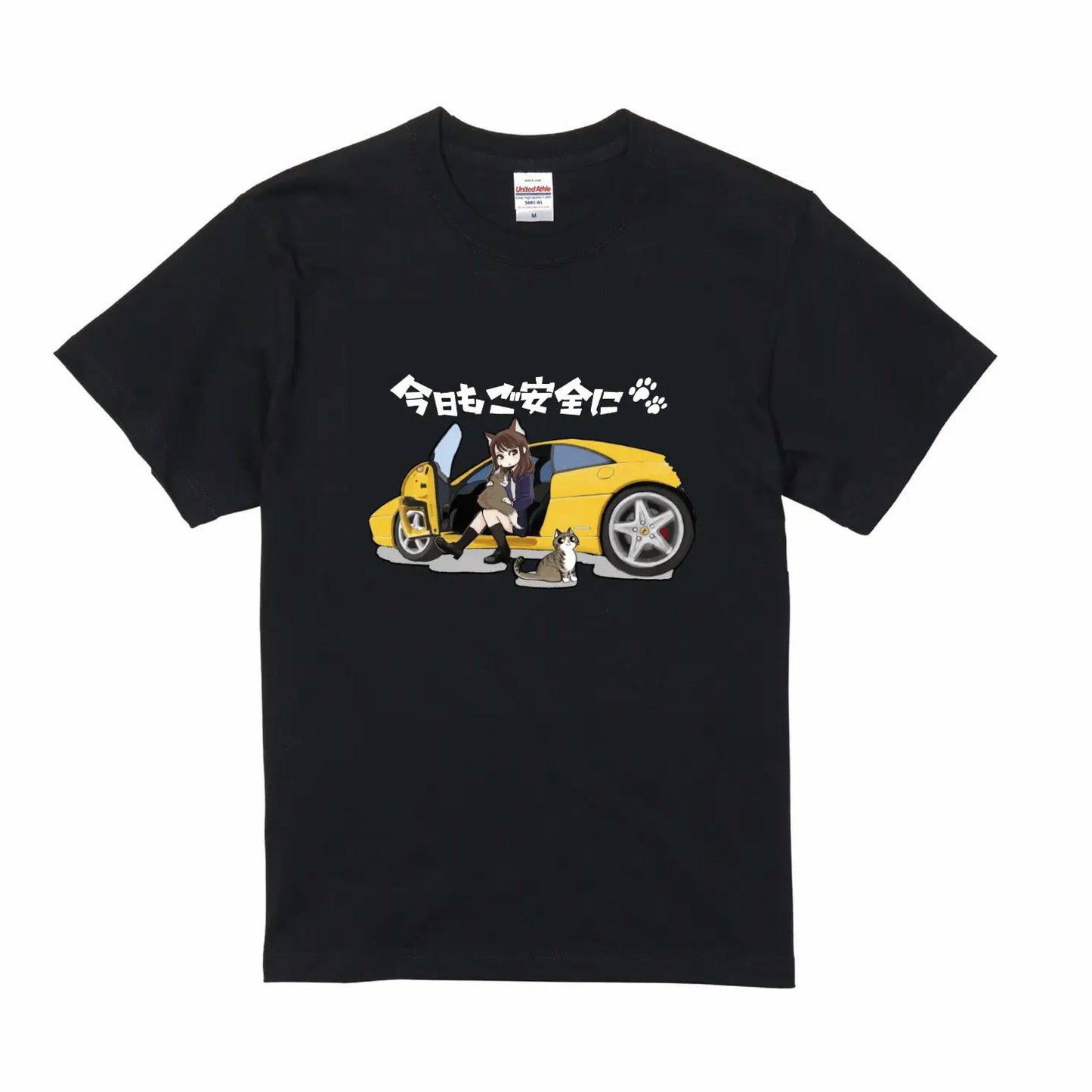 ［限定販売］45万人記念 イラスト黒Tシャツ