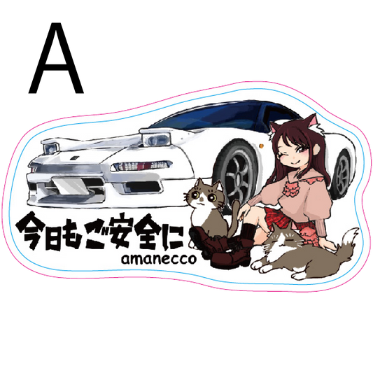 イラストステッカー