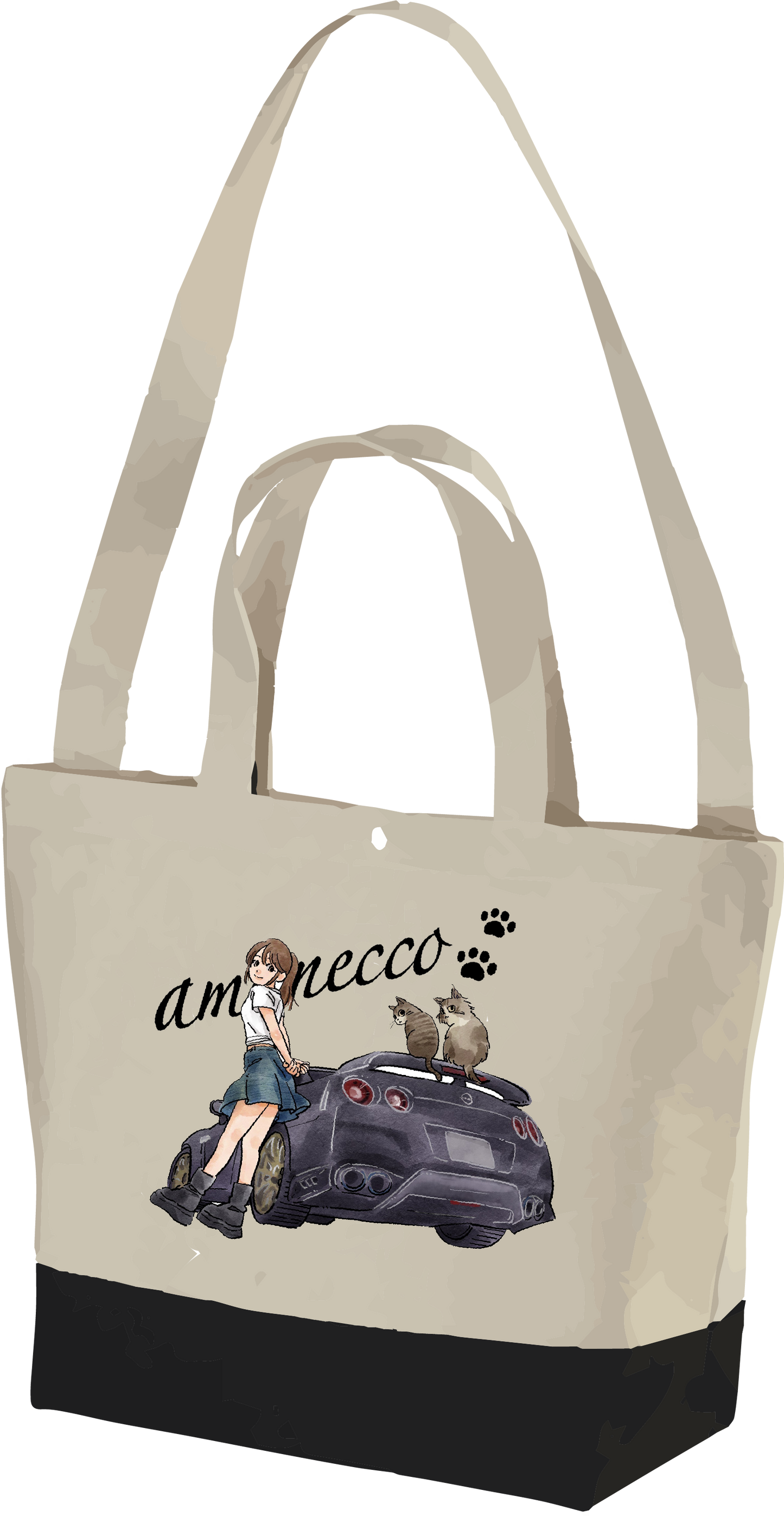 あま猫　2wayトートバッグ