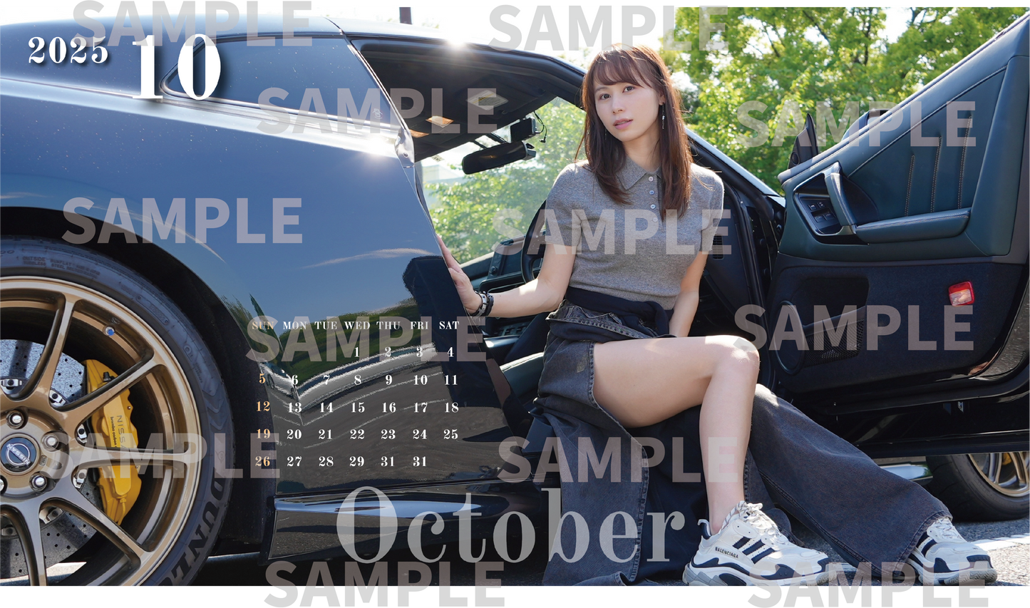 2025年10月あま猫壁紙カレンダー